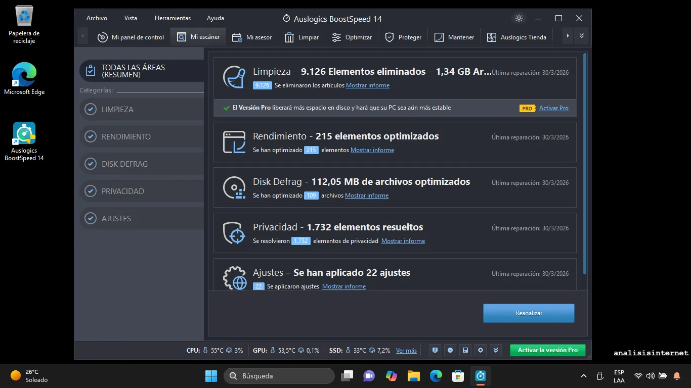 boostspeed optimización