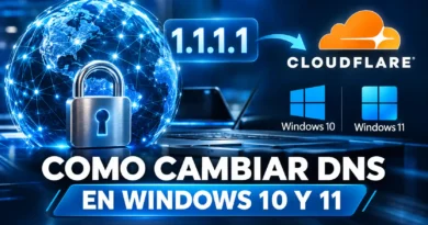 Cambiar dns en windows