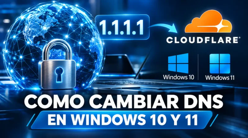 Cambiar dns en windows