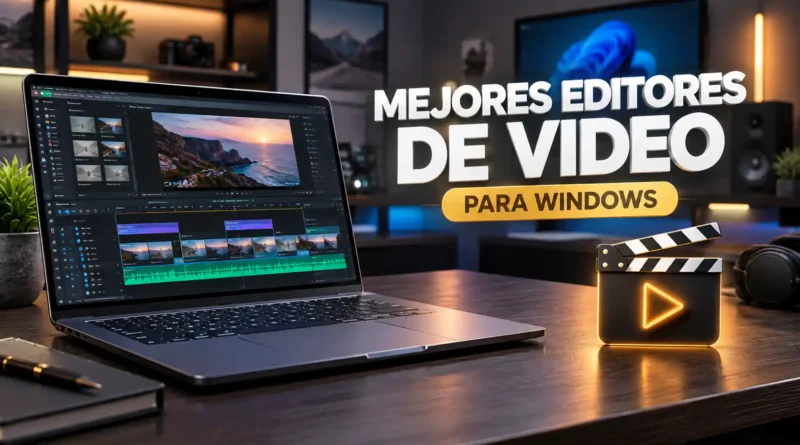 editores de video gratis para Windows