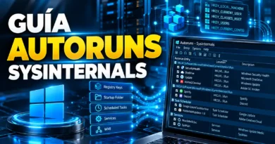 Autoruns Sysinternals guia
